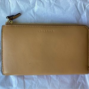 Lo & Sons Leather Wallet in Camel